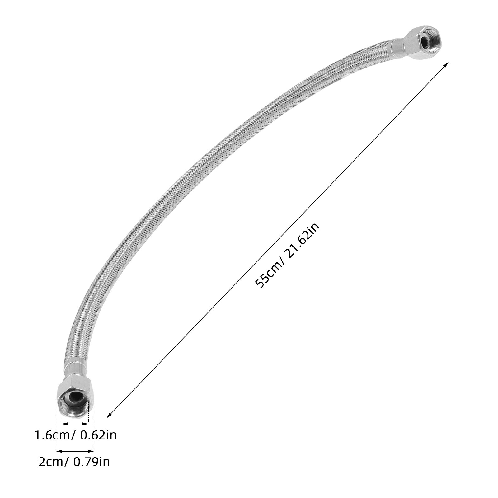 Stainless Steel Braided Air Co - Flexible Hose Braided review and price