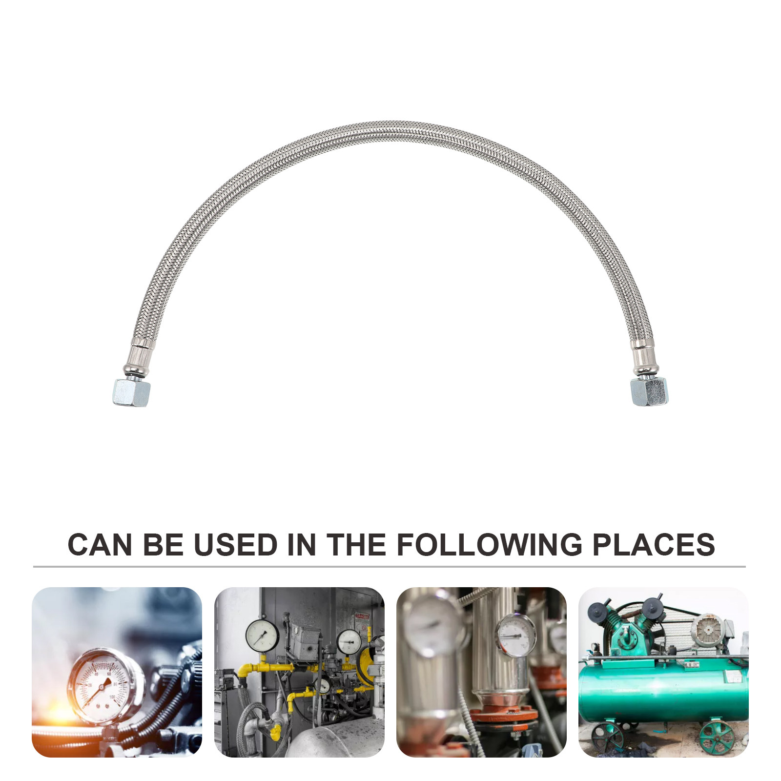 Stainless Steel Braided Air Co - Flexible Hose Braided review and price