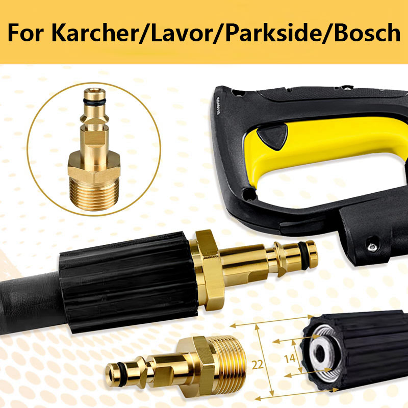 High Pressure Washer Adapter M - Compression Fitting Brass review and price
