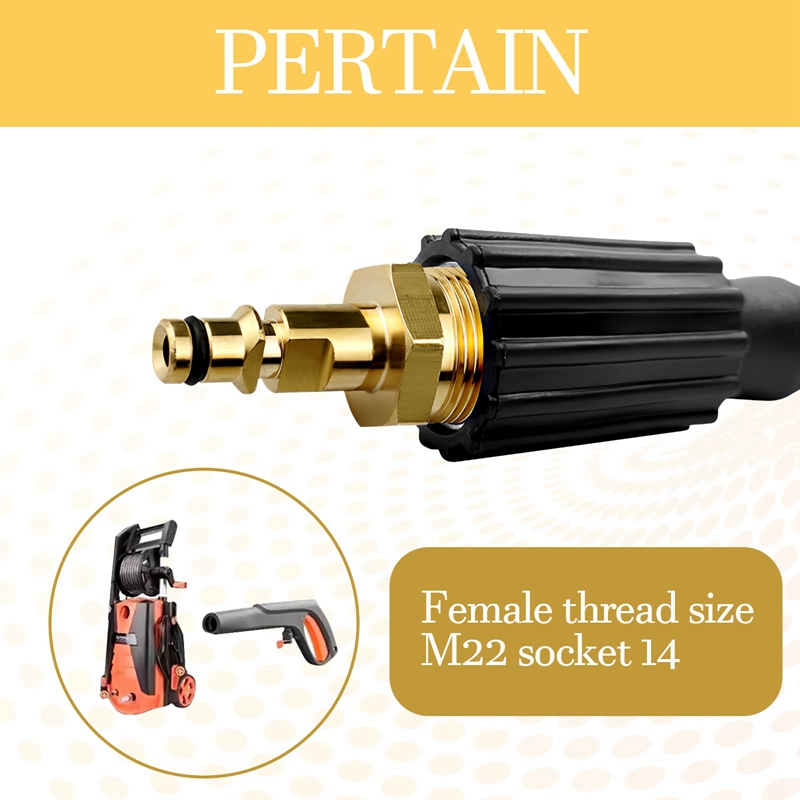High Pressure Washer Adapter M - Compression Fitting Brass review and price