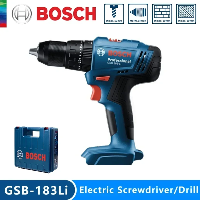 Bosch GSB 183-LI Professional  - Bosch Drill Gsb 18V review and price